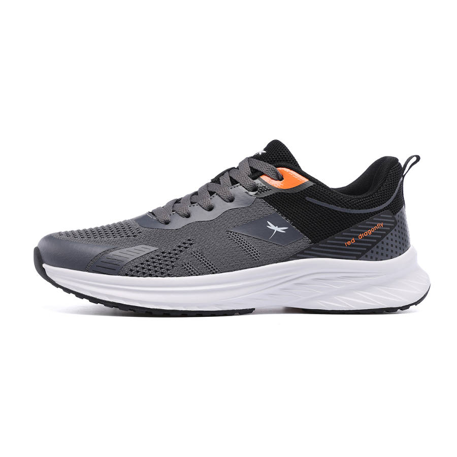 RED DRAGONFLY Mesh Flyknit Casual Athletic Shoes Fabric Abrasion Resistant, Lightweight, And Breathable Low top