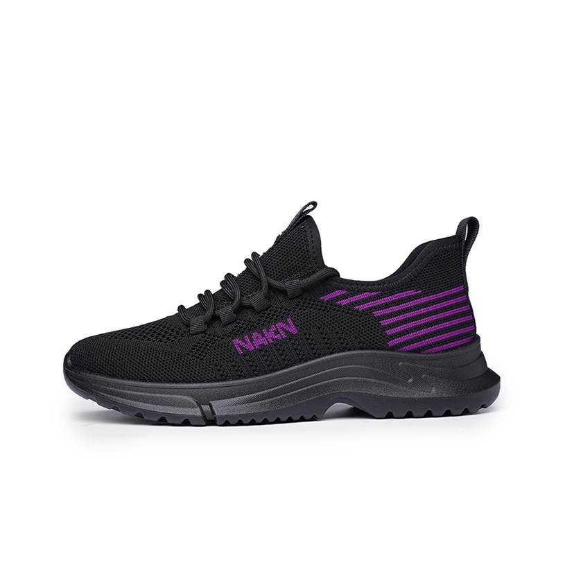 LAORENTOU Casual Shoes Women's Mid Top Purple
