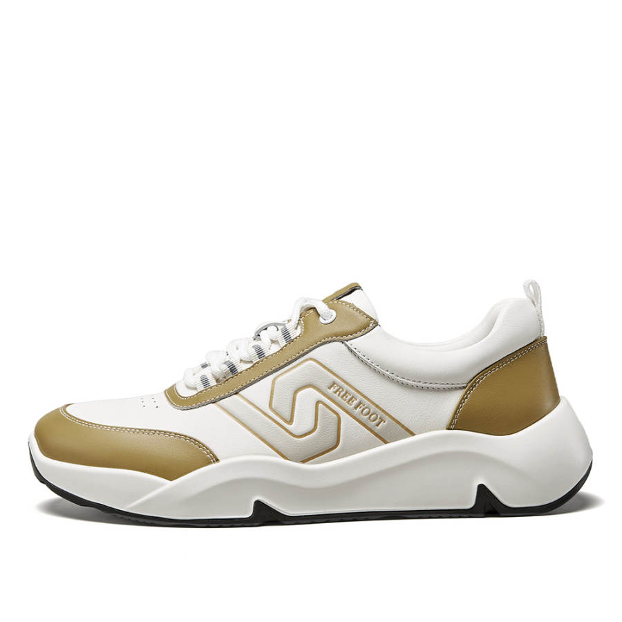 YEARCON Easy Step Collection Cow Leather Low top Casual Shoes Men's