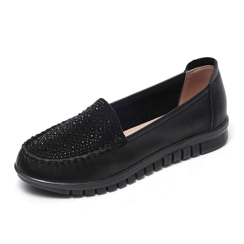XINNUO Cow Leather Casual Shoes Women's