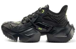 OGR Mecha 2.0 Collection Low top Chunky Sneakers Unisex Hardcore Black