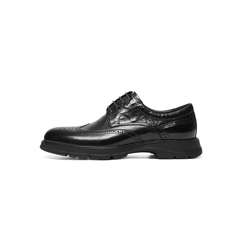 RED DRAGONFLY Cow Leather Dress Shoes Men's