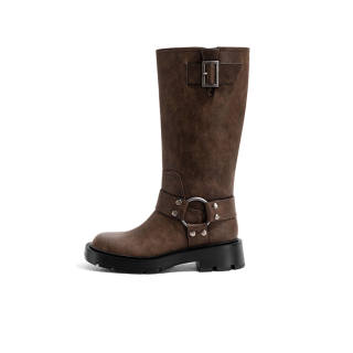 LAOMIAO Knee high Boots Women's