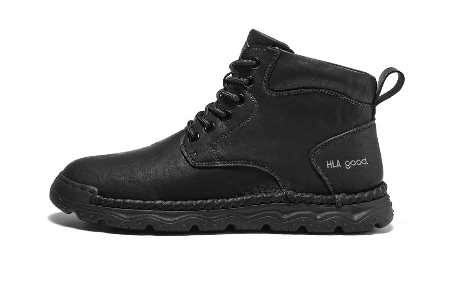 HLA HLA Combat Boots Men's Black, Khaki