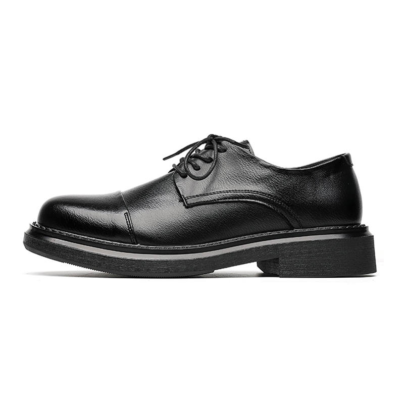 SHUPATE Dress Shoes Men's Low Top Black/Brown