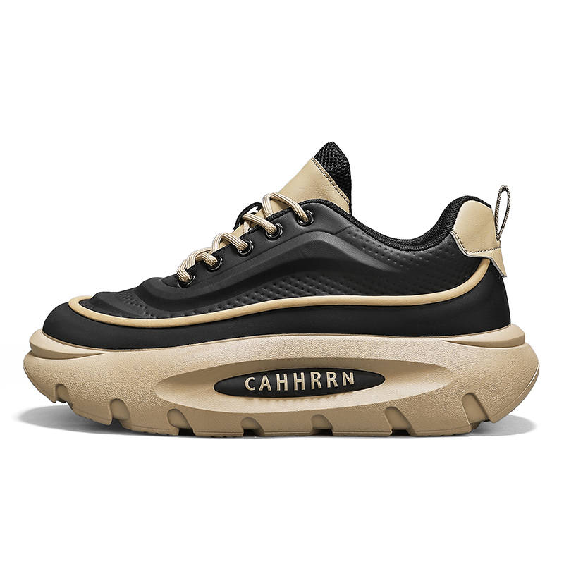 GONGNIUMEILI Pu Abrasion Resistant Abrasion Resistant Low top Casual Shoes Men's