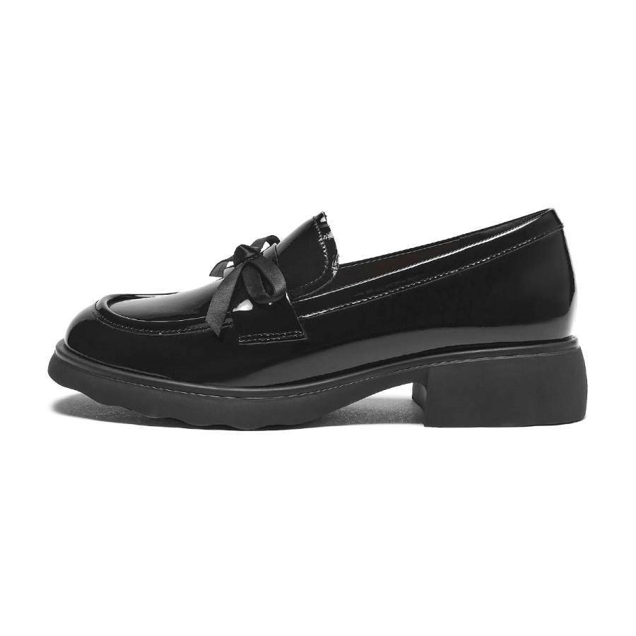 Hotwind Ballet Flats Top Grain Cow Leather Loafers Women's