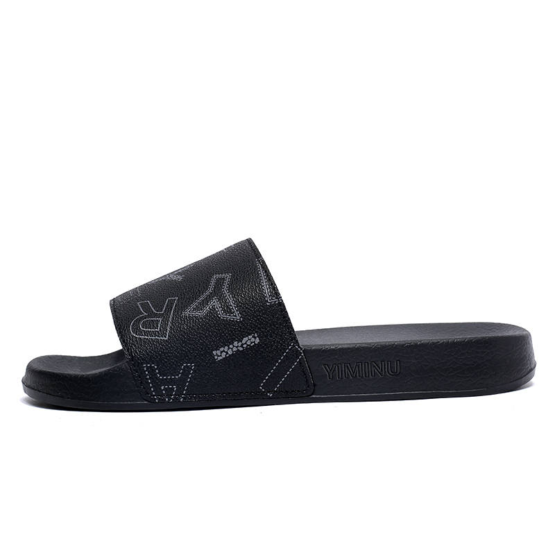 YIMINU Rubber Abrasion Resistant Abrasion Resistant Slide Slippers Men's