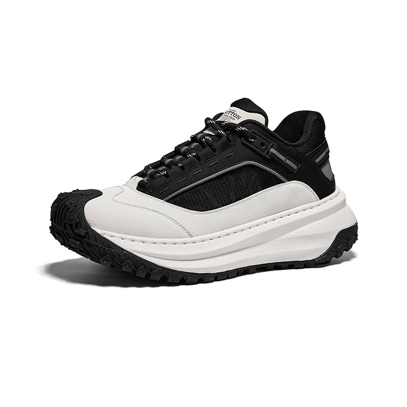 Hautton Synthetic Leather Breathable Abrasion Resistant Breathable And Wear resistant Low top Casual Shoes Men's