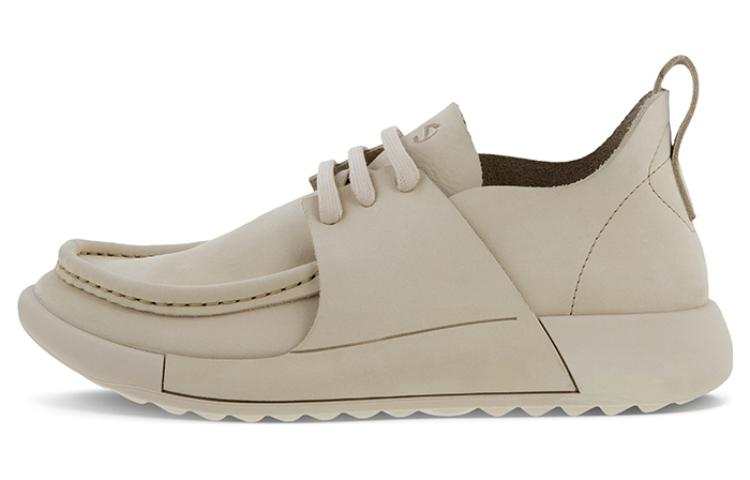 Ecco Ecco Comme Collection Cow Leather Loafers Women's Beige