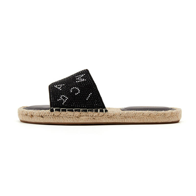 Marie Claire Slide Slippers Women's Black
