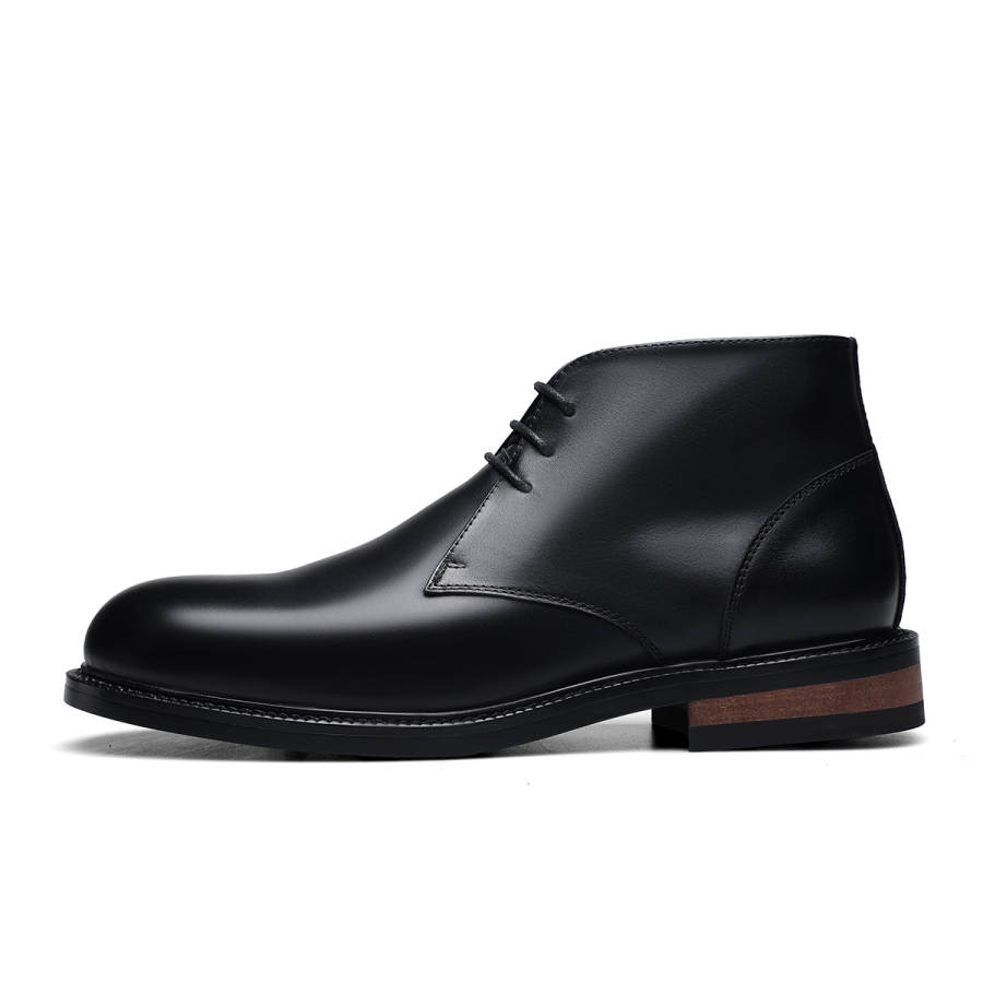 D:FUSE SCANDINAVIA D FUSE SCANDINAVIA Cow Leather Ankle Boots Men's Black