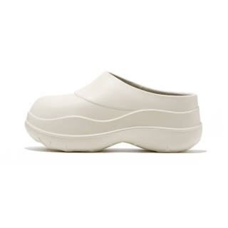 Dounkol EVA Cuffed Quick Dry Quick Dry Closed Toe Slippers Women's White