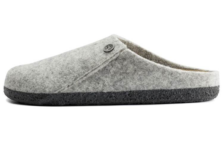 Birkenstock Closed Toe Slippers Unisex Gray