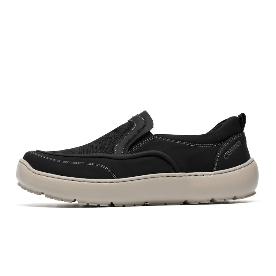 C°BANNER Low top Canvas Shoes Men's Black