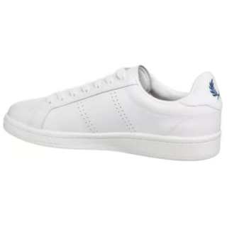 FRED PERRY Leather Low top Skateboard Shoes Men's White