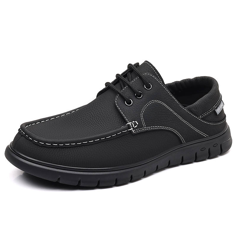 POPULAR ROUSE PR Top Grain Cow Leather Casual Shoes Men's