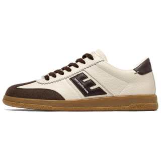 East Pacific Trade Santos Abrasion Resistant Low top Skateboard Shoes Unisex Ivory Brown
