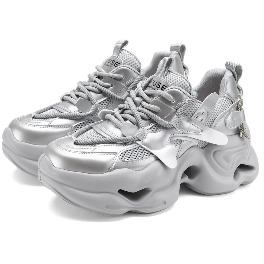 D:FUSE SCANDINAVIA D FUSE SCANDINAVIA Abrasion Resistant Abrasion Resistant Low top Chunky Sneakers Women's
