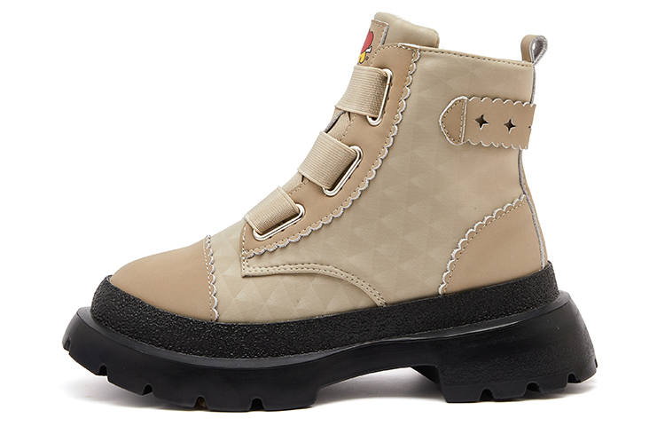 Joy&Mario Joy&Mario Combat Boots Women's Apricot