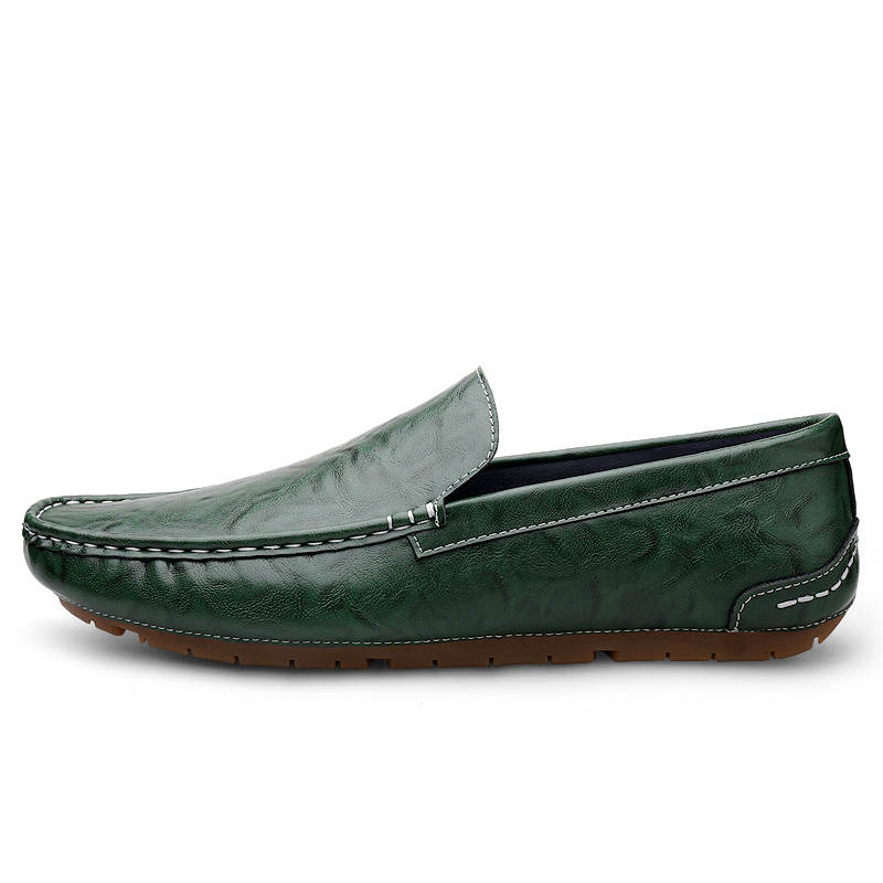CITONGXIANSHENG Cow Split Leather Casual Shoes Men's