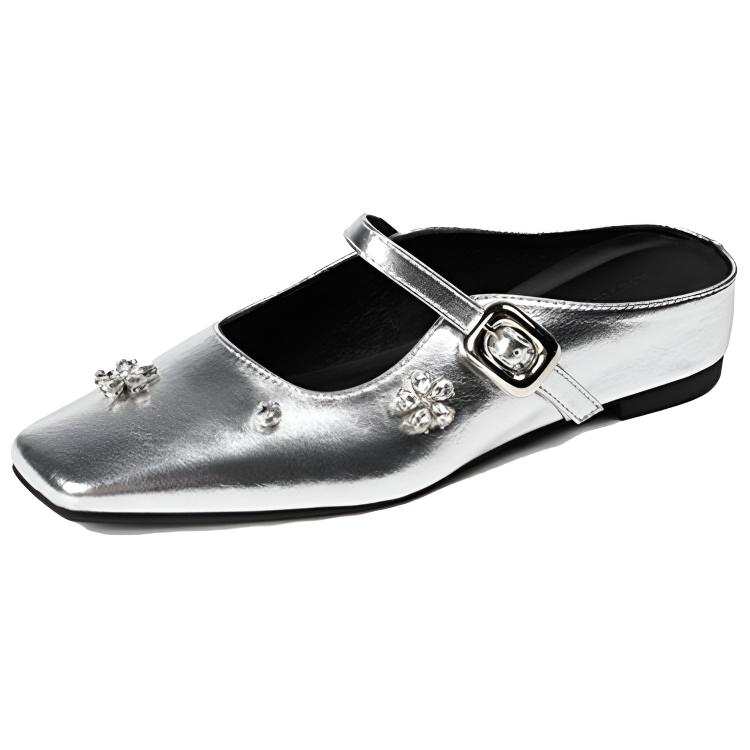 TATAYA Rubber Sole Abrasion Resistant Abrasion Resistant Closed Toe Slippers Women's