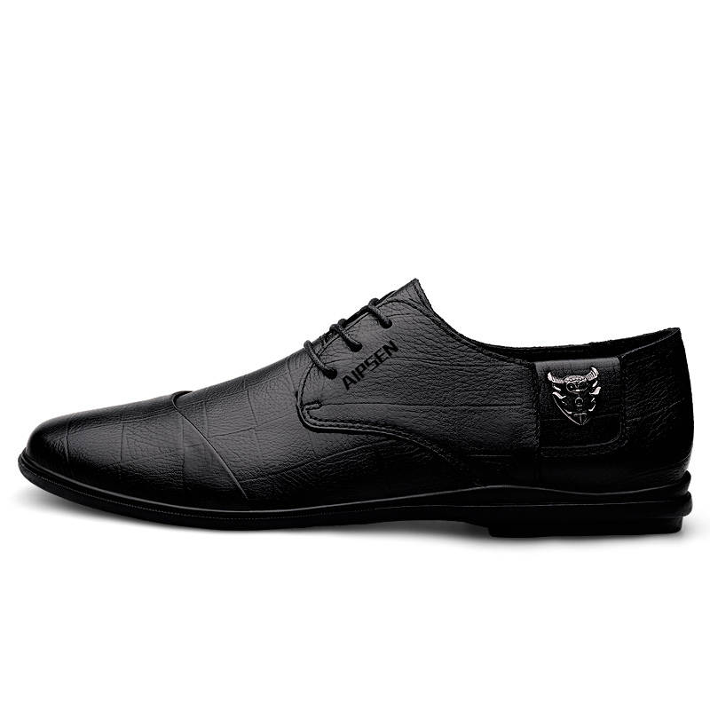 AIPSEN AIPSEN Dress Shoes Men's Low Top Black