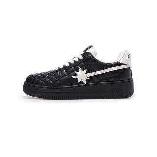 Starwalk Soldier Thermal Abrasion Resistant Lightweight Low top Skateboard Shoes Unisex Black