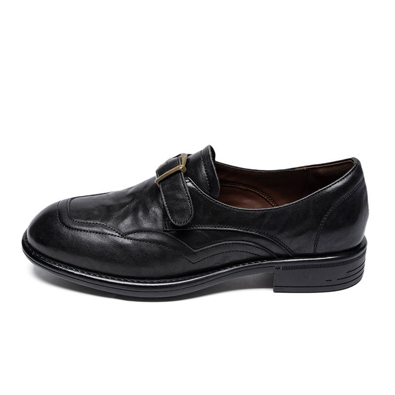 ZHR Top Grain Cow Leather Casual Shoes 3cm Women's