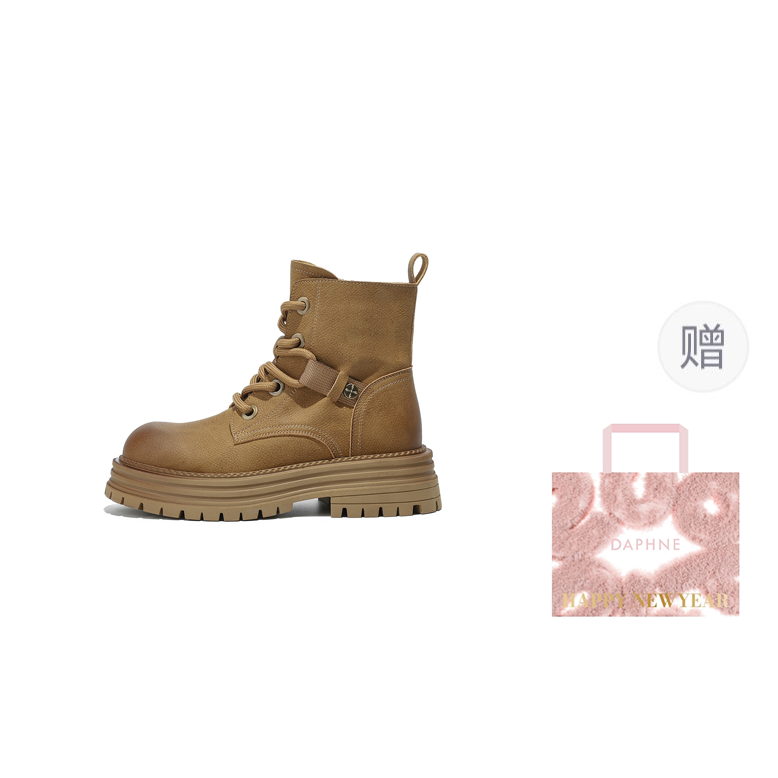 DAPHNE DAPHNE 13cm Combat Boots 5cm Women's