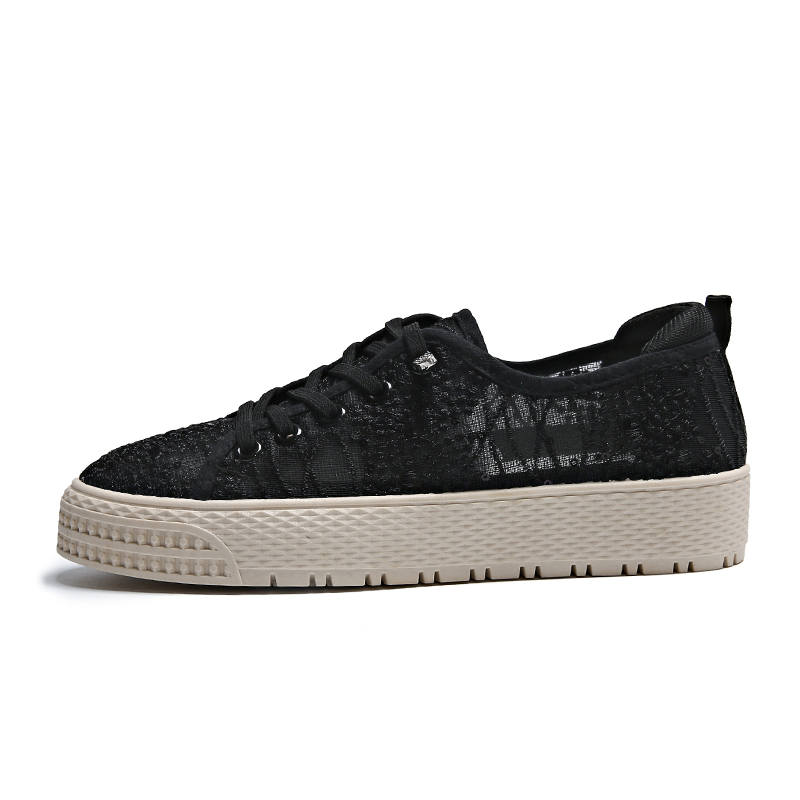 GONGNIUMEILI Espadrilles Women's Black/Khaki