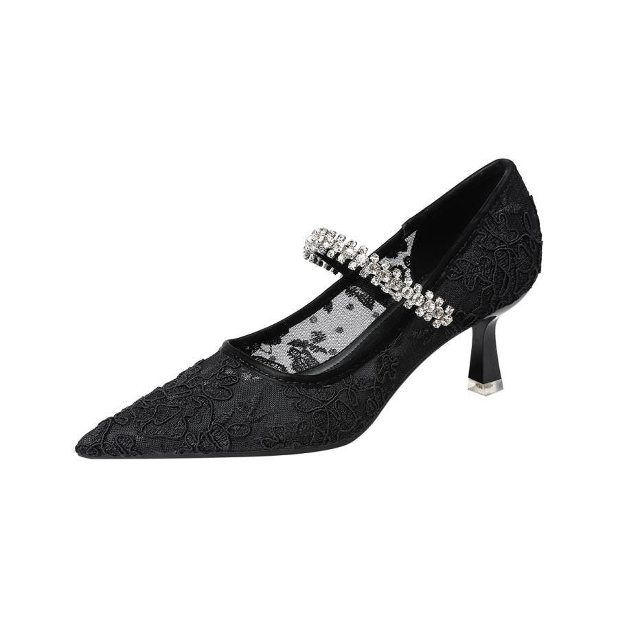 YAFEI XUANYU Mesh High Heels Women's