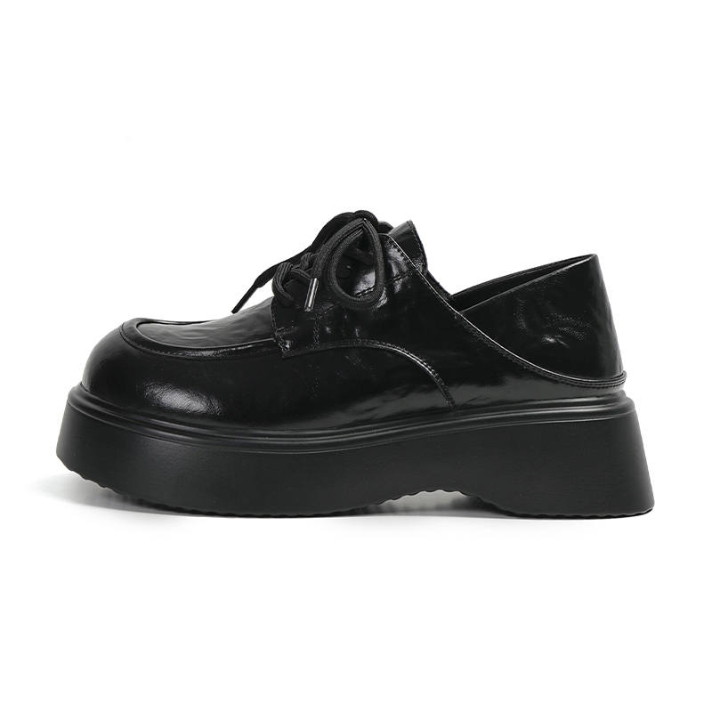 BOJUEMAO Cow Split Leather Casual Shoes Women's