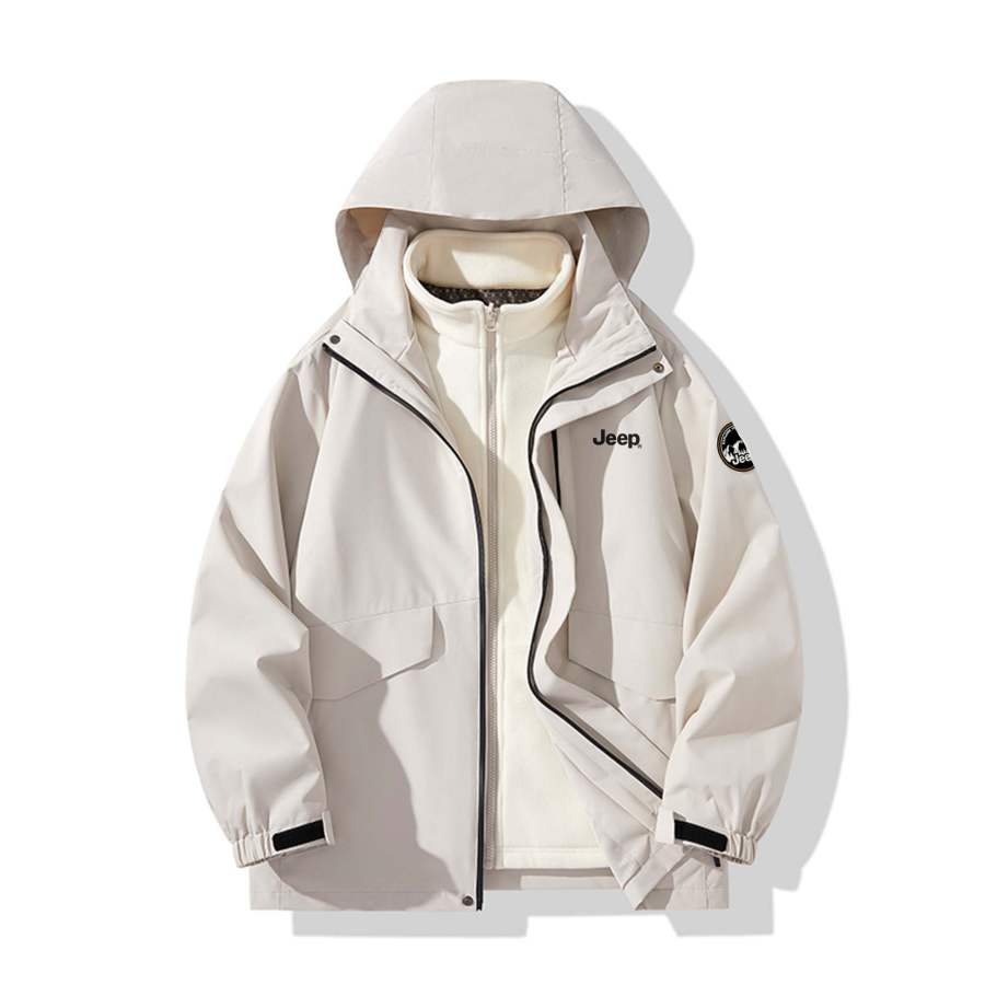 Jeep Jeep Jackets Unisex Hooded Thickened