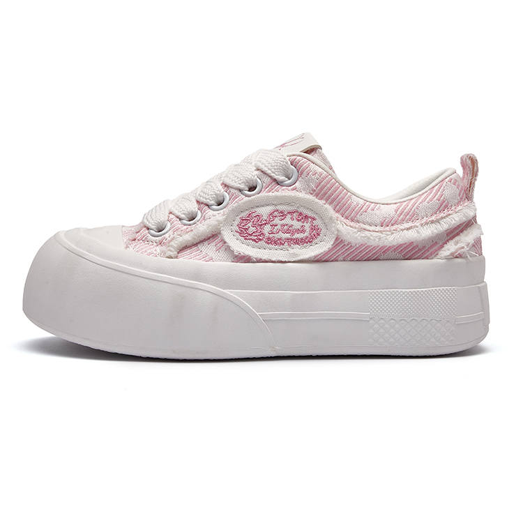 La Chapelle Height Increasing Breathable Height Increasing Breathable Low top Canvas Shoes Women's