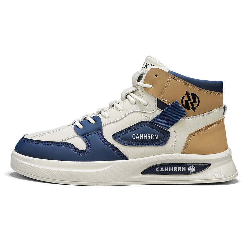 CAHHRRN CAHHRRN Pu Mid top Skateboard Shoes Men's