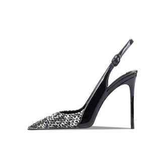 Siwei Slim Heel High Heels Women's Black