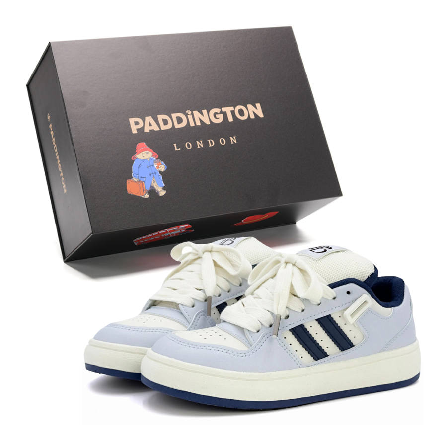 Paddington Bears Synthetic Leather Wear resistant And Lightweight Low top Skateboard Shoes Women's