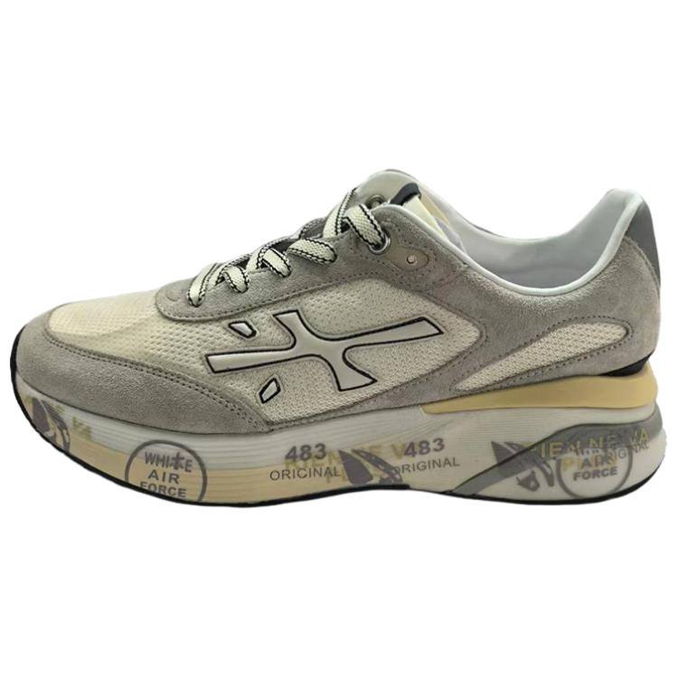 PREMIATA Moerun Slip Resistant Low top Casual Shoes Men's Beige Umber