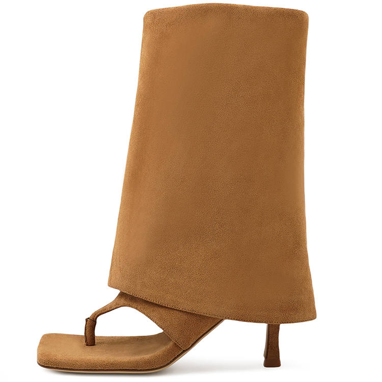 CICIFOR Sheepskin Ankle Boots Women's Apricot