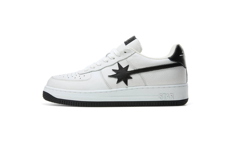 Starwalk Soldier Low top Skateboard Shoes Unisex White Black