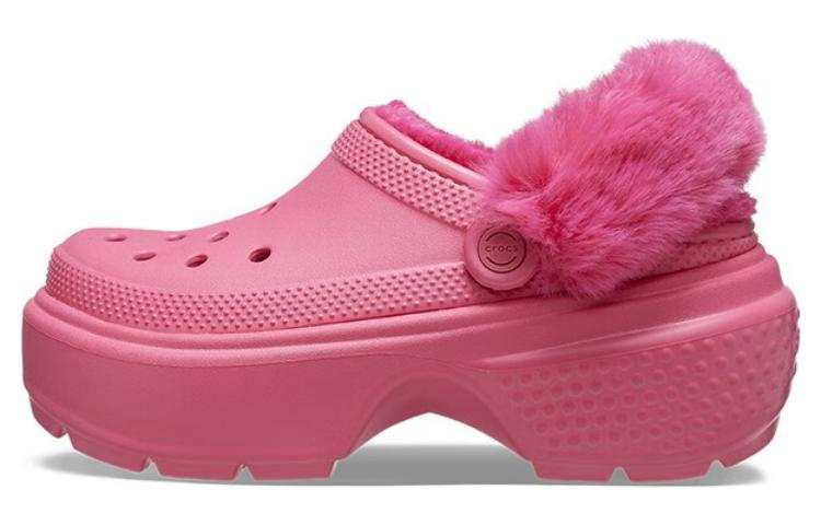 Crocs Crocs Stomp Lined Clog 'Hyper Pink' Women's