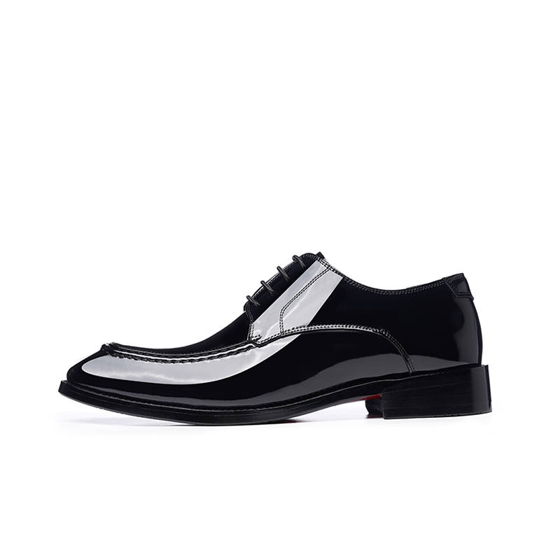 LAORENTOU Cow Leather Dress Shoes Men's