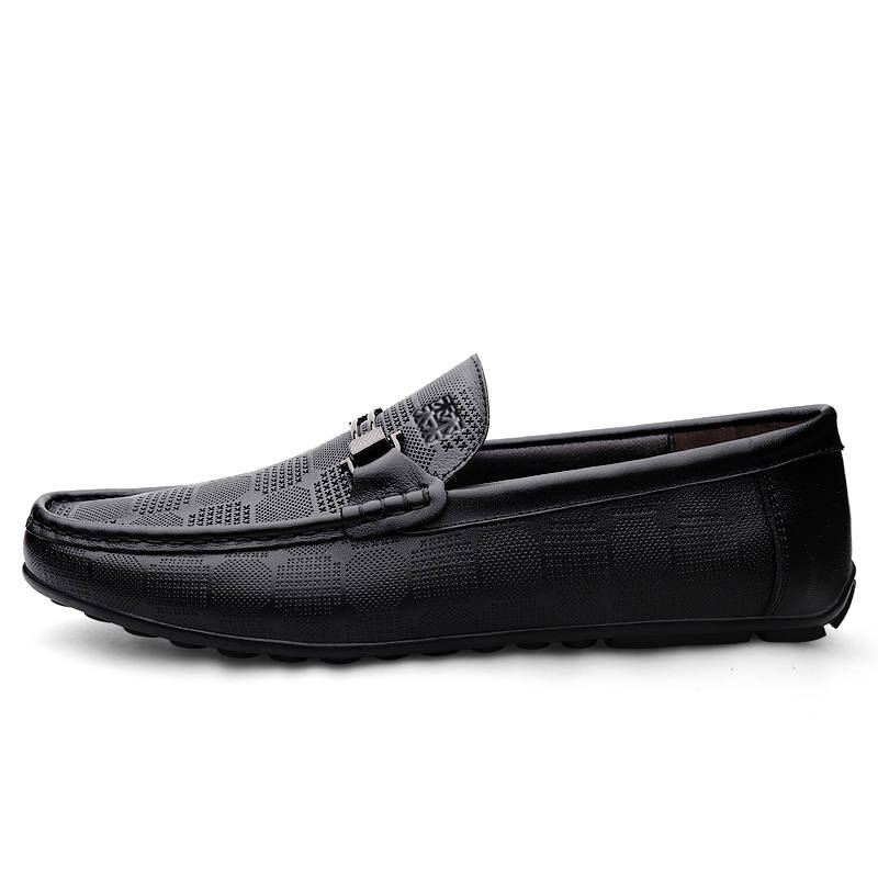 Mulinsen Gommino Loafers Men's Black/White