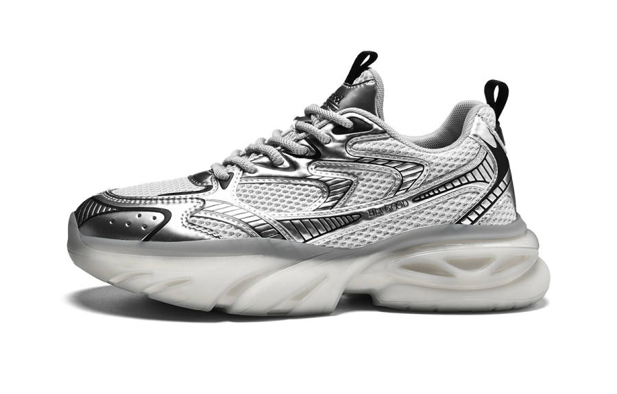 HLA Mesh Slip Resistant Abrasion Resistant Low top Chunky Sneakers Men's