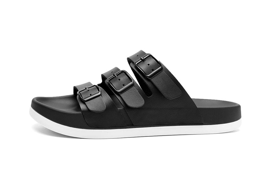 HLA HLA Beach Sandals Men's Black/White