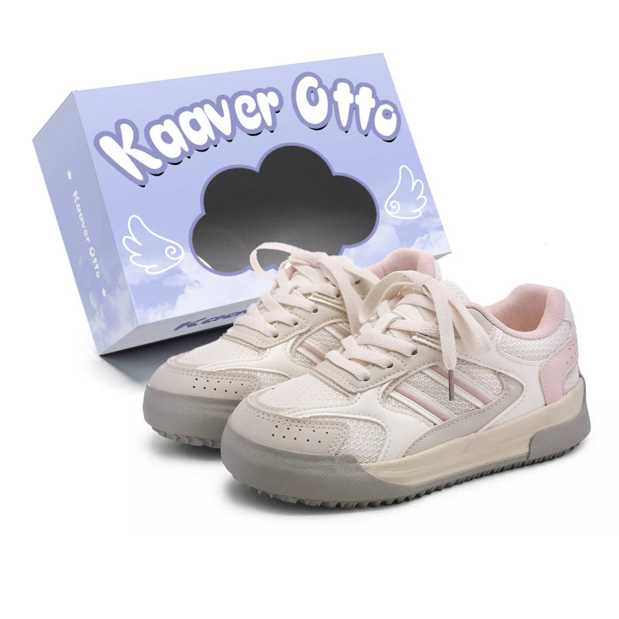 KAAVER OTTO Height Increasing, Abrasion Resistant, Lightweight, And Breathable Low top Skateboard Shoes Women's
