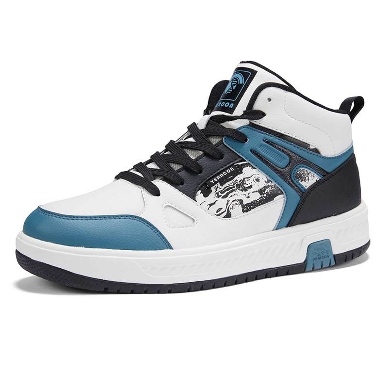 YEARCON YEARCON Synthetic Leather Coverage Support Coverage Support Mid top Fall Winter Men's