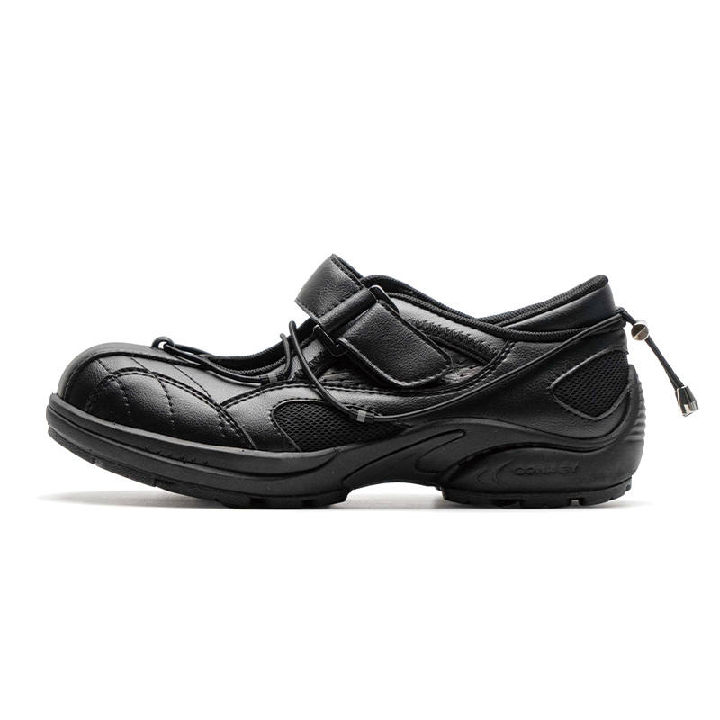 Mule Donkey Mary Jane Shoes Women's Charcoal Black