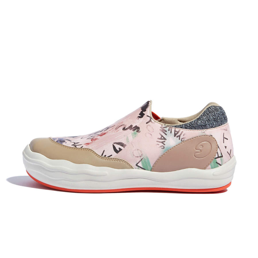 U.IN Painted Travel Shoes Andalucía 2 Stylish Skateboarding Shoes Women's